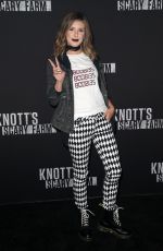 SHENAE GRIMES at Knott’s Scary Farm Celebrity Night in Buena Park 09/29/2017