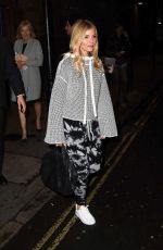 SIENNA MILLER Leaves Apollo Theatre in London 09/05/2017