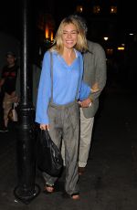 SIENNA MILLER Leaves Apollo Theatre in London 09/09/2017