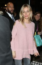 SIENNA MILLER Out and Aboout in London 09/28/2017