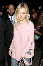 SIENNA MILLER Out and Aboout in London 09/28/2017