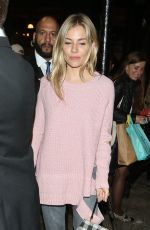 SIENNA MILLER Out and Aboout in London 09/28/2017