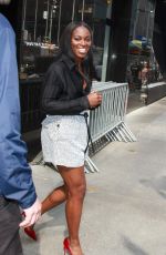 SLOANE STEPHENS at Media Rounds to Discuss Her First Major Tennis Title in New York 09/11/2017