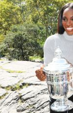 SLOANE STEPHENS with US Open Women