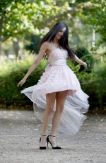 SOFIA CARSON on the Set of a Photoshoot in Paris 09/16/2017