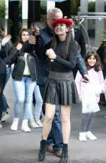 SOFIA CARSON on the Set of a Photoshoot in Paris 09/16/2017