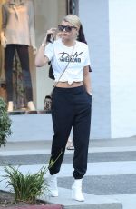 SOFIA RICHIE Out and About in Beverly Hills 09/27/2017