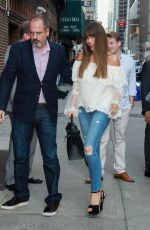 SOFIA VERGARA at Late Show with Stephen Colbert in New York 09/26/2017