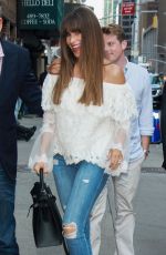 SOFIA VERGARA at Late Show with Stephen Colbert in New York 09/26/2017