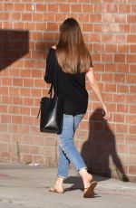SOFIA VERGARA in Ripped Jeans Iut in Los Angeles 09/23/2017