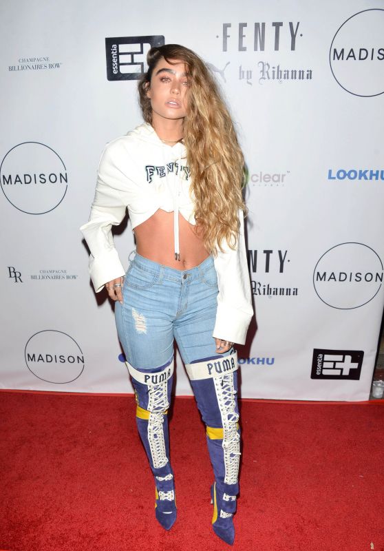 SOMMER RAY at Fenty Puma A/W17 Collection Launch in Los Angeles 09/27/2017