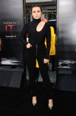 SOPHIE SIMMONS at It Premiere in Los Angeles 09/05/2017