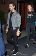 SOPHIE TURNER and Joe Jonas Night Out in New York 09/15/2017