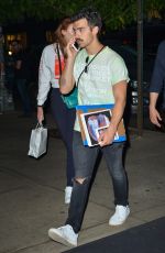 SOPHIE TURNER and Joe Jonas Out in New York 09/14/2017
