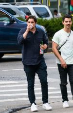 SOPHIE TURNER and Joe Jonas Out Shopping in New York 09/15/2017