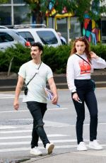 SOPHIE TURNER Out Shopping in New York 09/15/2017