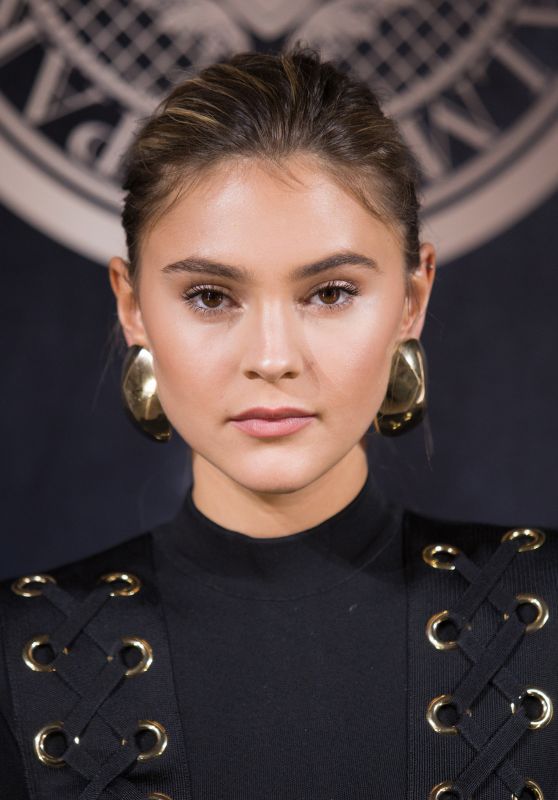STEFANIE GIESINGER at L’Oreal Paris x Balmain Party in Paris 09/28/2017