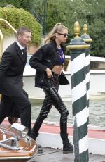 STELLA MAXWELL Arrives at Lido in Venice 09/05/2017