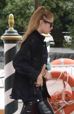 STELLA MAXWELL Arrives at Lido in Venice 09/05/2017