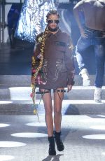 STELLA MAXWELL at Philipp Plein Fashion Show at New York Fashion Week 09/09/2017