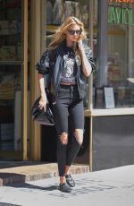 STELLA MAXWELL Out in New York 09/01/2017