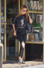 STELLA MAXWELL Out in New York 09/01/2017