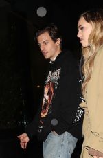 SUKI WATERHOUSE Night Out in New York 09/04/2017
