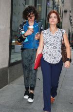 TATIANA MASLANY Arrives at Today Show in New York 09/21/2017