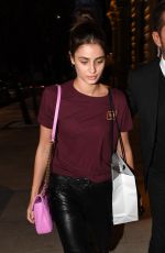 TAYLOR HILL Arrives at Her Hotel in Milan 09/20/2017