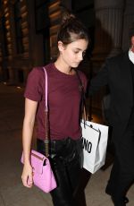 TAYLOR HILL Arrives at Her Hotel in Milan 09/20/2017