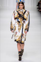 TAYLOR HILL at Versace Fashion Show at Milan Fashion Week