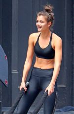TAYLOR MARIE HILL Working Out in New York 09/11/2017