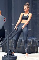TAYLOR MARIE HILL Working Out in New York 09/11/2017