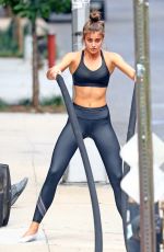 TAYLOR MARIE HILL Working Out in New York 09/11/2017
