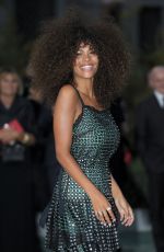 TINA KUNAKEY at Green Carpet Fashion Awards in Milan 09/24/2017