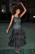 TINA KUNAKEY at Green Carpet Fashion Awards in Milan 09/24/2017