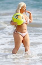 TRISHA PAYTAS in Bikini at a Beach in Los Angeles 09/29/2017