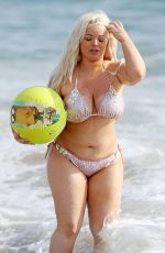 TRISHA PAYTAS in Bikini at a Beach in Los Angeles 09/29/2017