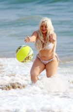 TRISHA PAYTAS in Bikini at a Beach in Los Angeles 09/29/2017
