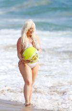 TRISHA PAYTAS in Bikini at a Beach in Los Angeles 09/29/2017