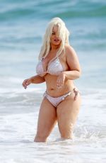 TRISHA PAYTAS in Bikini at a Beach in Los Angeles 09/29/2017