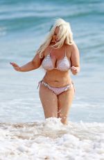 TRISHA PAYTAS in Bikini at a Beach in Los Angeles 09/29/2017