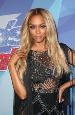 TYRA BANKS at America’s Got Talent, Season 12 Final Week in Hollywood 09/19/2017