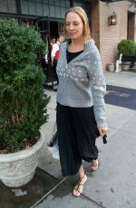 UMA THURMAN Leaves Bowery Hotel in New York 09/14/2017