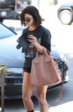 VANESSA HUDGENS Arrives at a Spa in West Hollywood 09/05/2017