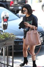 VANESSA HUDGENS Arrives at a Spa in West Hollywood 09/05/2017