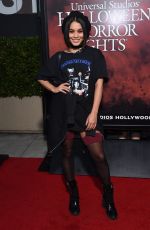 VANESSA HUDGENS at Halloween Horror Nights Opening Night in Hollywood 09/15/2017