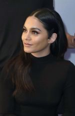 VANESSA HUDGENS Getting Final Touches Backstage at CBS Studios in Los Angeles 09/25/2017