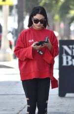 VANESSA HUDGENS Heading to a Gym in Studio City 09/07/2017