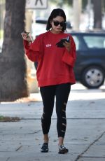 VANESSA HUDGENS Heading to a Gym in Studio City 09/07/2017